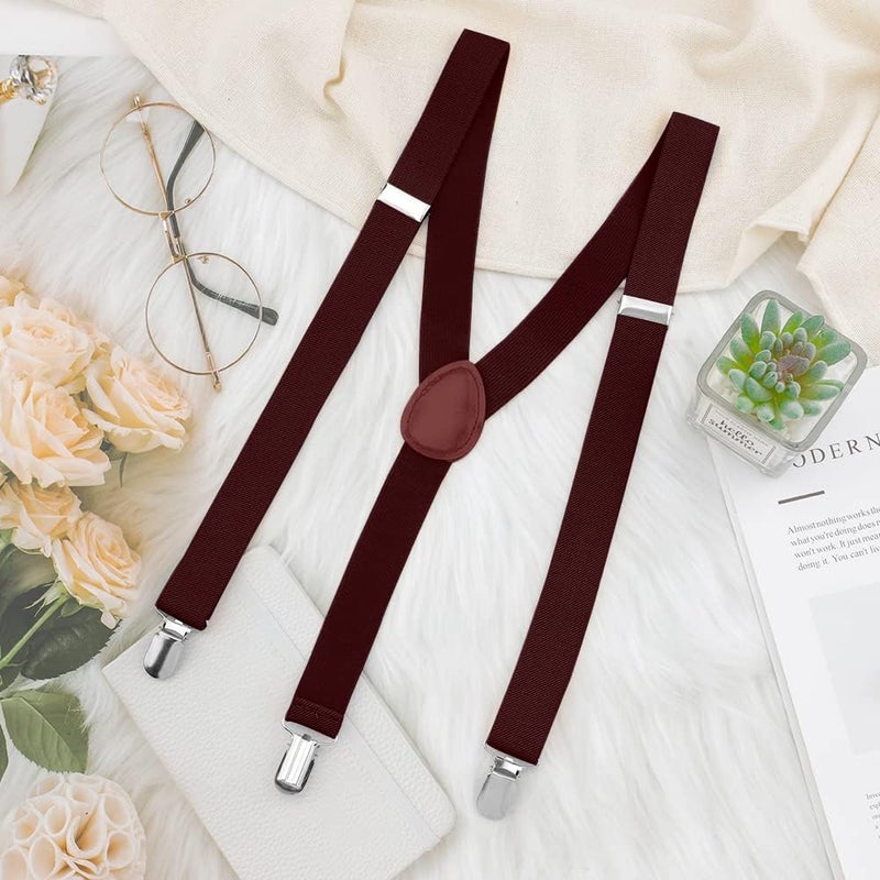 QPIXVB Men's Suspenders - Kids, Boys, Women's Halloween, Cosplay, Christmas, Tuxedo, Dress, Duty Suspenders - Image 5